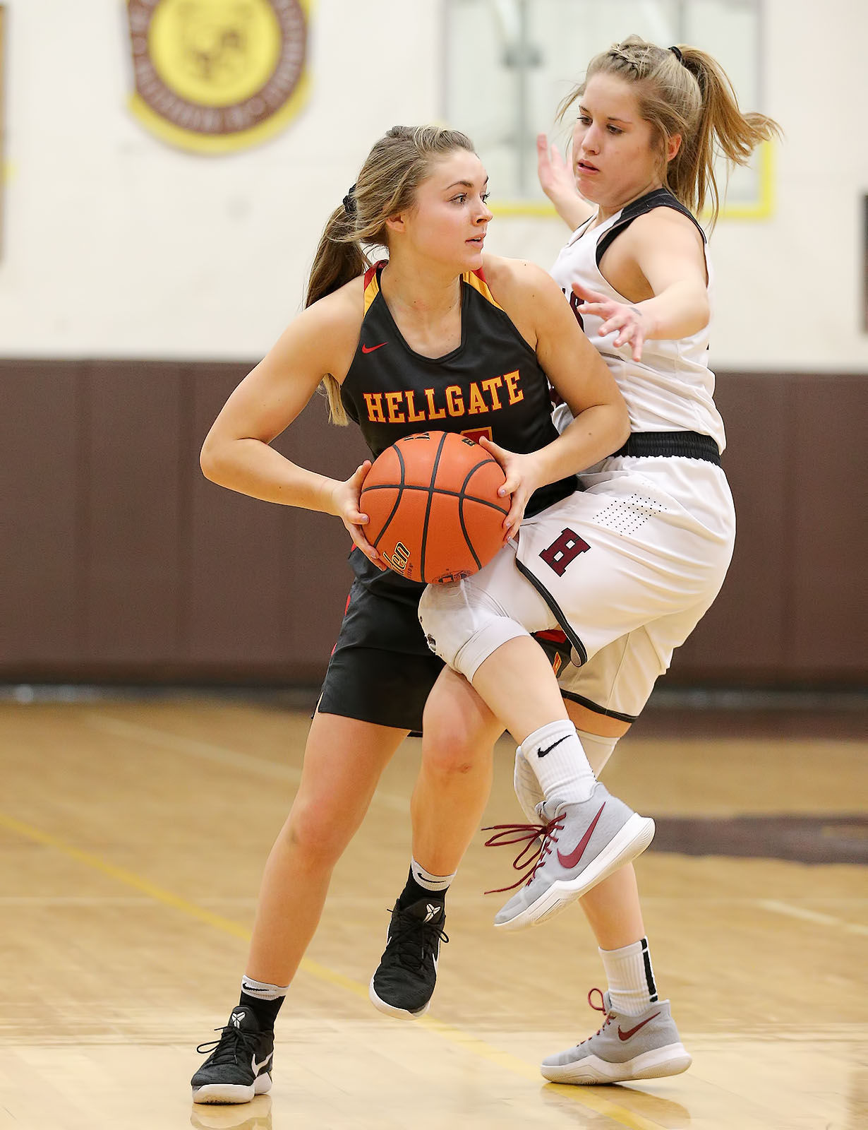Helena girls defense